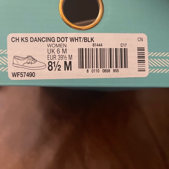 NIB Kate Spade Orange Blossom Keds Women’s size 8.5 RARE NO LONGER MADE VINTAGE - Picture 5 of 6